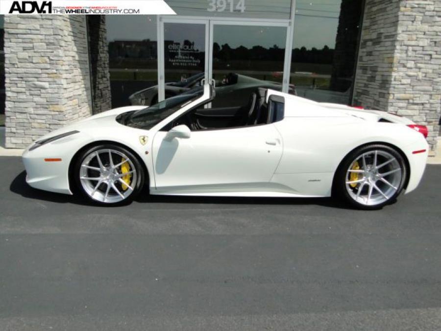 Ferrari 458 Italia on ADV.1 Wheels (ADV50MV1SL) 2015 года  (фото 3 из 16)